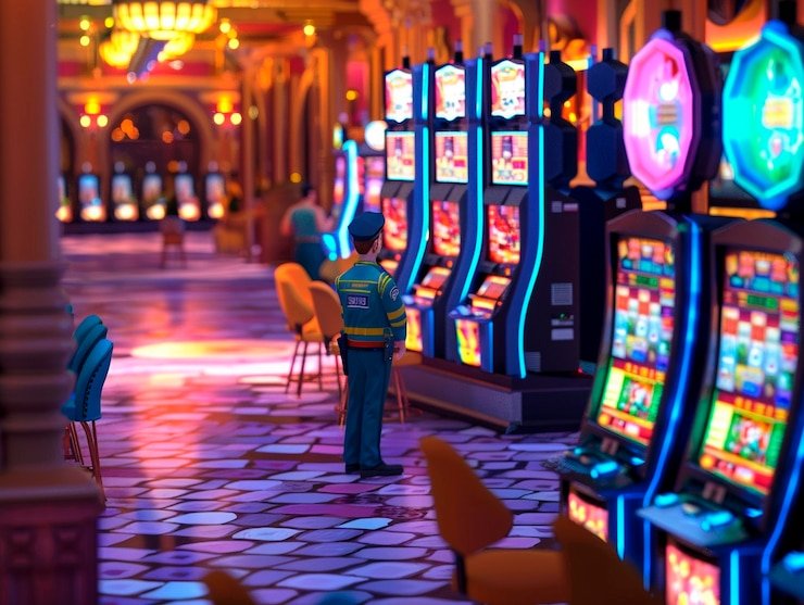 Antarmuka meja baccarat langsung di aplikasi solo togel